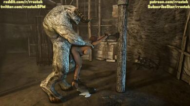 Monster Mash-up - Lisa Hamilton gets taken by a group of horny creatures