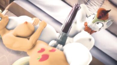 Watch as these sexy futa ponies fuck with SFM in this incredible PMV!