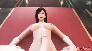 Rainbow Road: Tifas Anal Adventure Where she takes on every dick on the Mako Reactor track