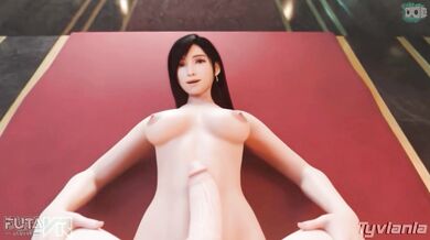 Rainbow Road: Tifas Anal Adventure Where she takes on every dick on the Mako Reactor track