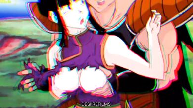 Goku and Vegeta engage in a steamy kamehameha match, exploring each others limits as they indulge in the erotic art of chichibio