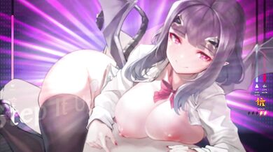 Succubus Academy: Succubus-chan Gives a Thigh Job