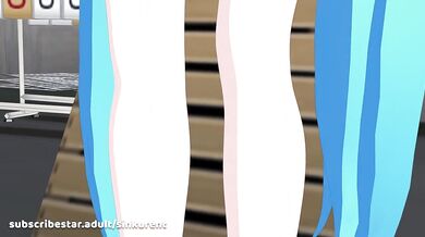 Miku the Robot Girl takes on a Horse-Sized Dildo in Part 1 of her Pornographic Adventure!