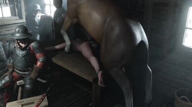 Watch as the sexy sorceress Cirilla and her trusty horse embark on an erotic adventure in The Magical Rider