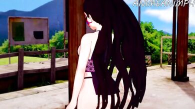 Demon Slayer - Daki (Rebirth): A young priestess with magical powers must slay demons and protect her village from destruction