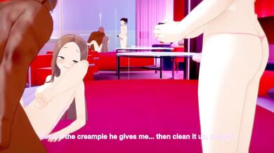 Teacher Takagi gets chastised by her Master in a seductive bondage session!