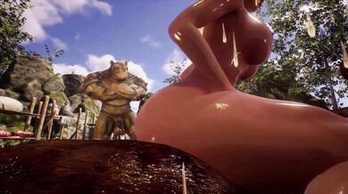 Sneaky Fairy Gets a Surprise Water Orgy