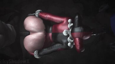 Harley Quinn gets spit roasted by Ivy and Poison Ivy in 4K Ultra HD!