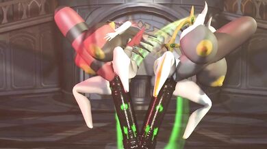 Female Arceus and Gratina VS Mudkips HYPER penis!