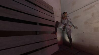 The Futa Lobo strolls down the dark alleyway with a sly grin on her face, ready to pounce on any unsuspecting prey that crosses her path