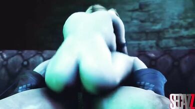 Harley Quinn Hungry for Cock - The Secaz Collection