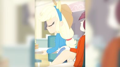 Pony Applejack Gets Fucked By Her Teacher During School Hours