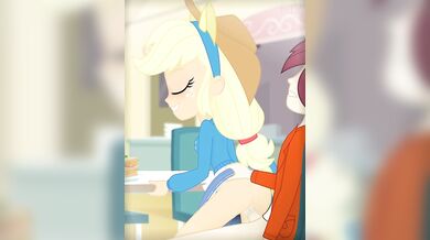 Pony Applejack Gets Fucked By Her Teacher During School Hours