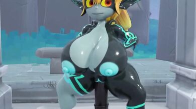 The hottie in the forest had fun with herself