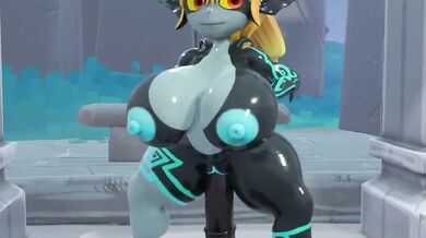 The hottie in the forest had fun with herself