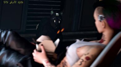 The Naughtiest Babysitter: Judys Wooftop