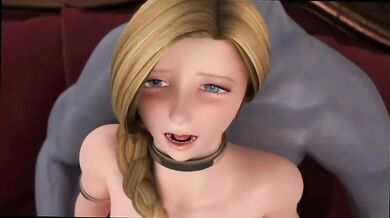 Raping the Lustful Bride: Raku in No Hanayome - Part 2 by Studio GGB