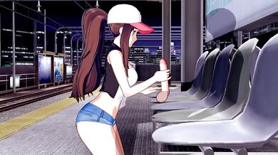 Pokemon and Hilda, a perfect combination of fun and pleasure