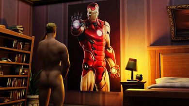 Jonesie Salutes Iron Man, A Hentai Porn Video