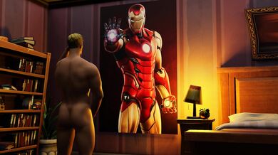 Jonesie Salutes Iron Man, A Hentai Porn Video