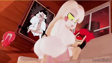 Ms Lovemilles Anal Adventures with Charlie Morningstar and Alastor