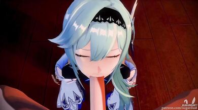 The beautiful Eula is having a sugar-coated blow job as she enjoys the sweet taste of Sugar Dust, leaving her panting for more!