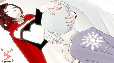 Blair Witch: Curse of the Campfire Dildo! Ruby and Weiss in a Hentai Adventure