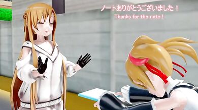 02【Prólogo】SAO × VRNTR × Gimme×Gimme: A Virtual Reality Sexual Adventure