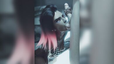 Megaporn: Sombras Mega-Outfit 2 Gets Her Mega-Railed by a Mysterious Shadow