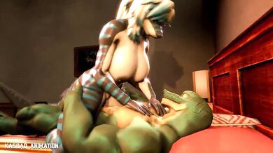 The Harrowing Battle of the Lizard Shark: Kasdaq vs the Reptilian Rival!