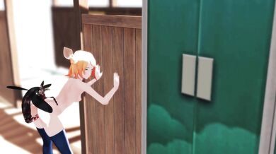 The insect queen, Rin, fucks a man who is covered in gout