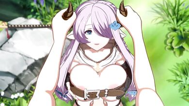 Watch this hot mom Narmaya with huge boobs getting horny and grabbing her own breasts while nodding to the rhythm of Nodus FM