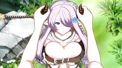 Watch this hot mom Narmaya with huge boobs getting horny and grabbing her own breasts while nodding to the rhythm of Nodus FM