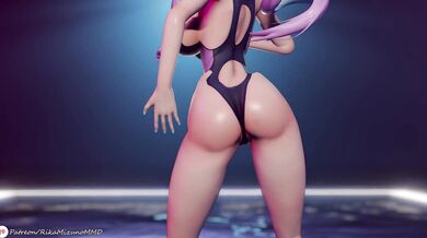 Minato Aquas Pussy Dance MMD Addition, A Sexual Adventure