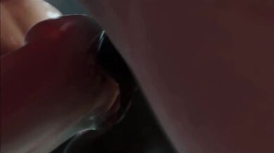 DVas horse legs up for an extended tribute to The Bartender, where she takes on a new meaning of the term hentai