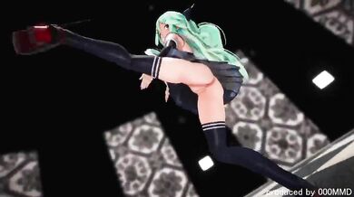 Watch the kinky scene where these sexy sailors dance and say your name (000MM) in this hot hentai porn video!