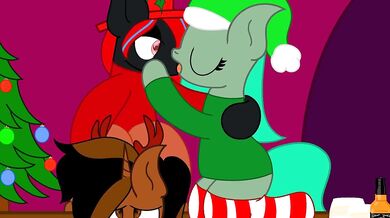 Santa's naughty little elves: Heart, Jade & Dylina’s hot winter night