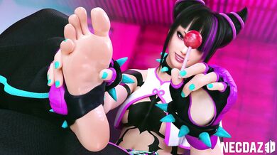 Juris Foot Tease (NecDaz3D)