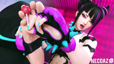 Juris Foot Tease (NecDaz3D)