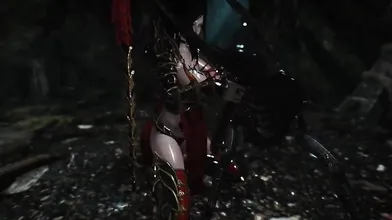 Watch as this epic Chaurus and armor battle takes place in the land of Skyrim!