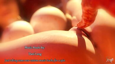 Sexy Elven Seductress Gets Pleasured by Tentacled Monster