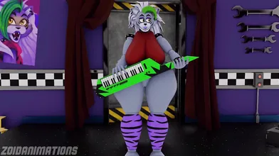 Roxy and the Werewolf: A Howling Good Time with Zoid Animations