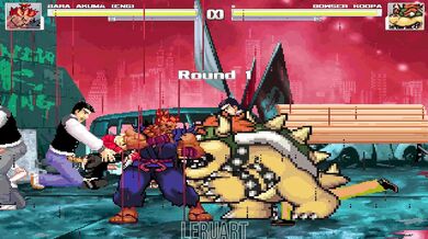 The Ultimate Hentai Battle! Akuma versus Bowser in MUGEN episode 12