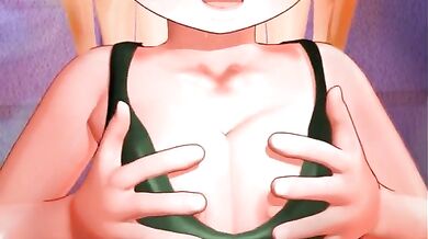 Office Playtime with Desktoidara - A Hentai Titty Fuck