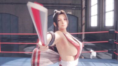 Watch as Mai Shiranui loses all her weight instantly with the help of a magical toaster in this sexy and hilarious Hentai PORN video!
