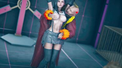 Watch the hot and steamy action unfold in Tifa NTRd by Cloud, Barret, Yuffie, and Cid