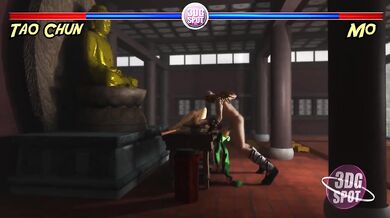 Watch as these two weapons collide in a heated battle of erotic combat!