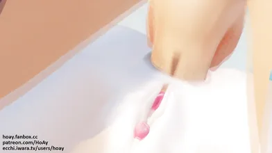 Miku Hatsune Gets Double Penetrated in Her Vocal Cords