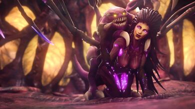 Missionary Love: Kerrigan and the Zergling [Colonelyobo]