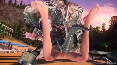 A young woman goes to the beach with her friends and decides to take a swim in the ocean, but what happens next is beyond her wildest dreams